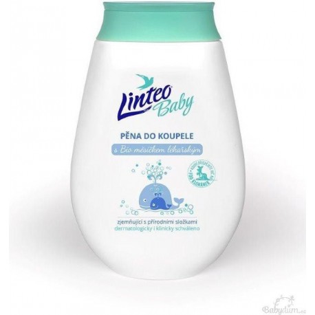 Linteo Baby dětská pěna do koupele 250 ml