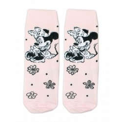 Bavlněné ponožky Disney Minnie - sv. růžové