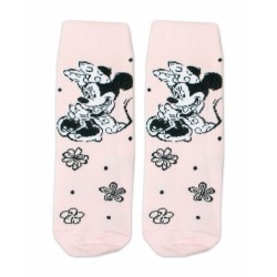 Bavlněné ponožky Disney Minnie - sv. růžové