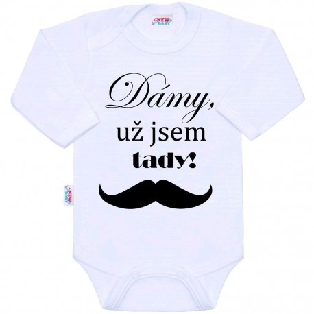 Body s potiskem New Baby Dámy, už jsem tady!