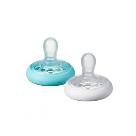 Tommee Tippee Šidítko C2N silikon Natural 2ks 0-6m