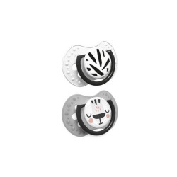 Dudlíky LOVI Salt & Pepper silikonový dynamický 6-18m 2 ks