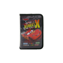 Derform Jednopatrový penál Cars Auta Street X rozkládací