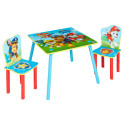 Dětský stůl s židlemi Tlapková Patrola
