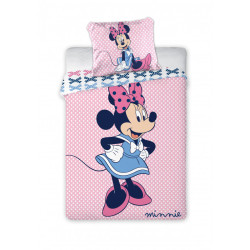 Faro Dětské povlečení Minnie růžové 135x100 cm