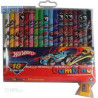 Bambino pastelky dřevěné s ořezávátkem Hot Wheels 18 ks