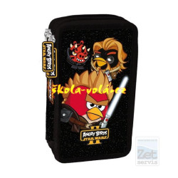 St. Majewski Penál Angry Birds penál 2 zipy vybavený