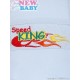 Letní dětská čepička-šátek New Baby Speed King světle modrá