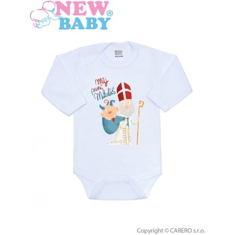 Body s potiskem New Baby Můj první Mikuláš