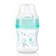 Antikoliková lahvička se širokým hrdlem Baby Ono - tyrkysová 120 ml