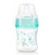 Antikoliková lahvička se širokým hrdlem Baby Ono - tyrkysová 120 ml