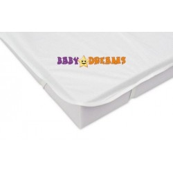 Baby Nellys Chránič matrace 180x90, bílý - kolekce Baby Dreams