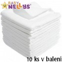 Kvalitní bavlněné pleny Baby Nellys - TETRA LUX vel:80x80cm LUX, 10 ks v balení - 100% BAVLNA